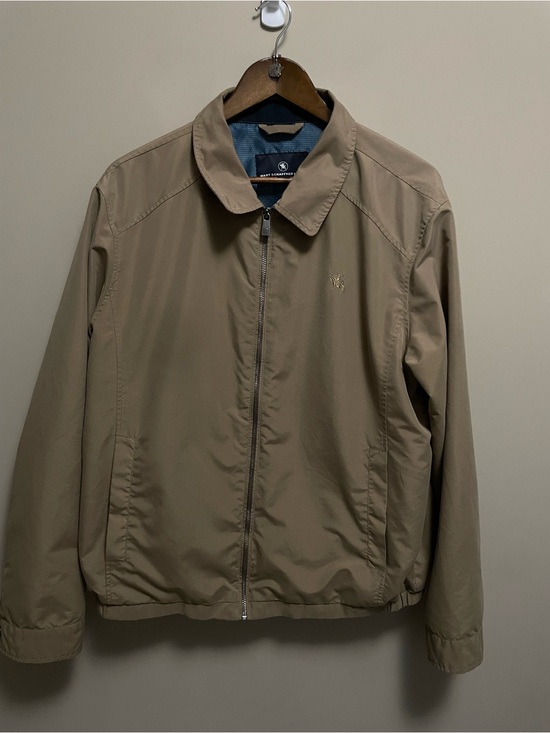 Hart Schaffner Marx Other - Hart Schaffner Marx Lightweight Tan Jacket Men’s Medium
